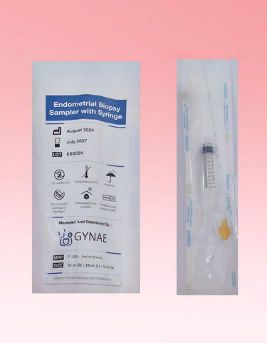ENDOMETRIAL BIOPSY SAMPLER WITH SYRINGE